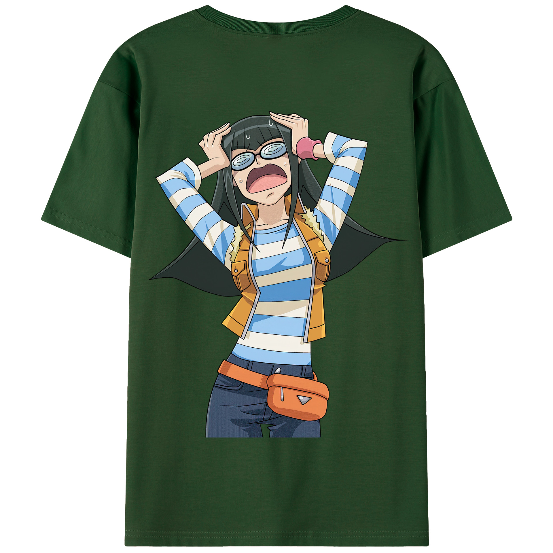 （画像用） 遊☆戯☆王 Yu-Gi-Oh! 綿100％半袖Tシャツ（背面プリント）
